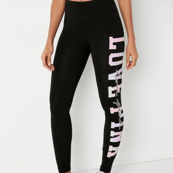 PINK Victoria's Secret Pants - Victoria's Secret PINK Active High Waisted Athletic Yoga Leggings, S